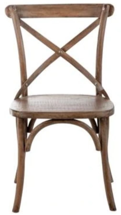Nest Home Collections Redmond Antique Natural Dining Chair-1