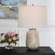 Uttermost® Medan Dove Gray/Taupe Table Lamp-5