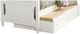Homelegance® Clementine White Youth Full Platform Bed with Twin Trundle-5