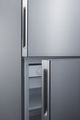 Summit® 28 in. 14.6 Cu. Ft. Stainless Steel Counter Depth Bottom Freezer Refrigerator-3