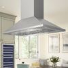 Zephyr Core Collection Siena Pro Stainless Steel Island Range Hood-1