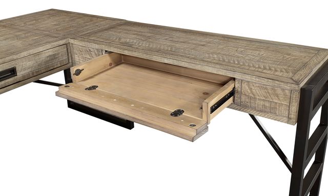 Aspenhome® Grayson Cinder Grey Reversible Desk Return-1