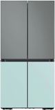 Samsung Bespoke Flex™ 18" Morning Blue Glass French Door Refrigerator Bottom Panel-1