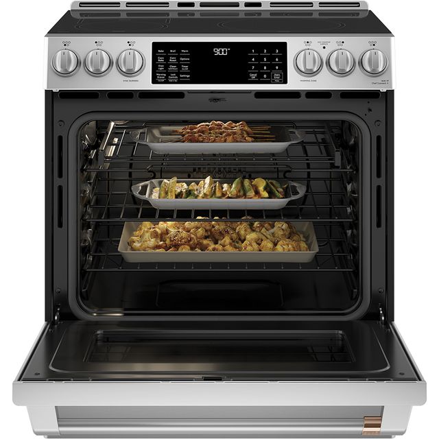 Café™ 30" Stainless Steel Slide In Induction Range-2