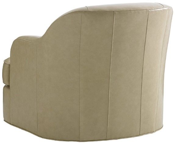 Lexington Home Customizable Laurel Canyon Alta Vista Leather Swivel Chair-3