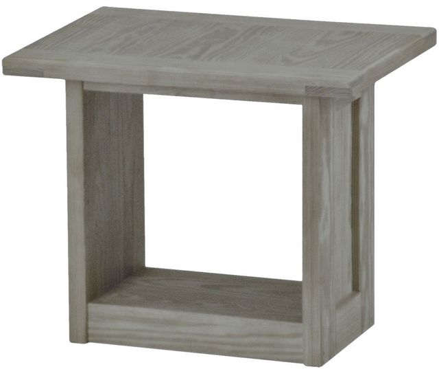 Crate Designs™ Furniture Storm Lacquer Top End Table-0