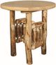 Best Craft Furniture WRP1 White Cedar Top Pub Table with Rustic Red Pine Legs-0
