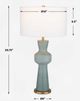 Uttermost® Pollard Slate Green Table Lamp-2