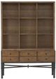 Fairfield® BD Pamela Antique Pinewood Curio Cabinet-2