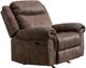 Mazin Furniture Rodney Brown Rocker Recliner Chair-0