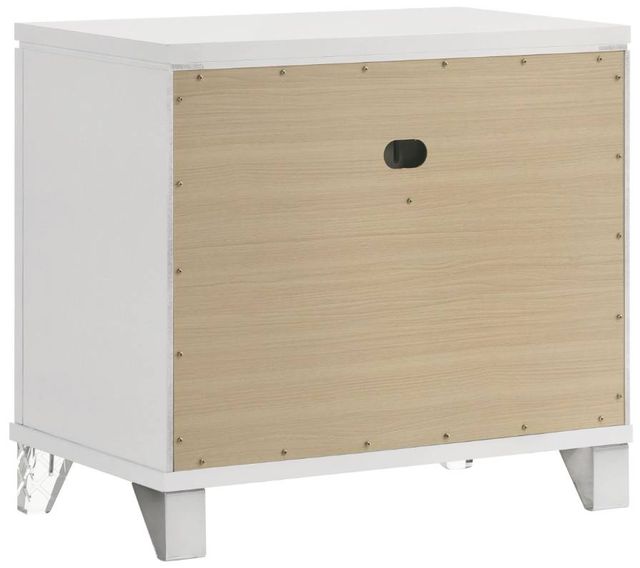 Coaster® Marmore White Nightstand-3