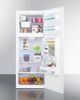 Summit® 10.0 Cu. Ft. White Top Freezer Refrigerator With Icemaker-3