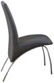 Furniture of America® Wailoa 2-Piece Chrome/Gray Dining Side Chair Set-1