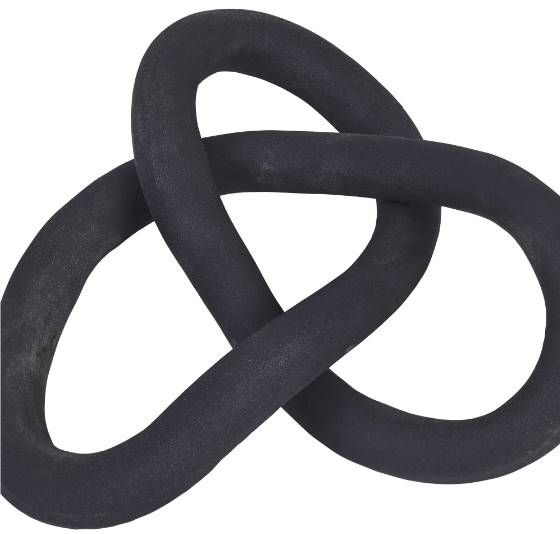 Renwil® Binna Matte Black Decorative Object-2