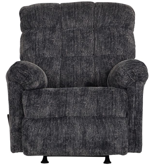 Hughes Furniture® Galactic Charcoal Rocker Recliner-1