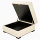 Jaymar Nusuede Bones 46 Storage Ottoman-1