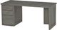 Crate Designs™ Furniture Graphite Desk-0