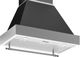 Bertazzoni Heritage Series 36" Matte Black Wallmount Canopy-0