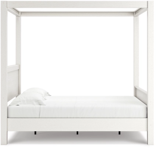 Signature Design by Ashley® Aprilyn White Full Canopy Bed-3