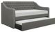 Mazin Furniture LaBelle Gray Daybed With Trundle-1
