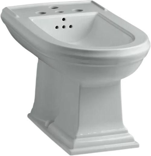 KOHLER® Memoirs® Ice Gray Vertical Spray Bidet with 4 Faucet Holes-0