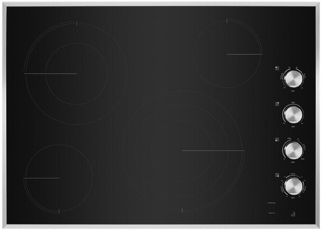 JennAir® 30" Stainless Steel Electric Cooktop-1