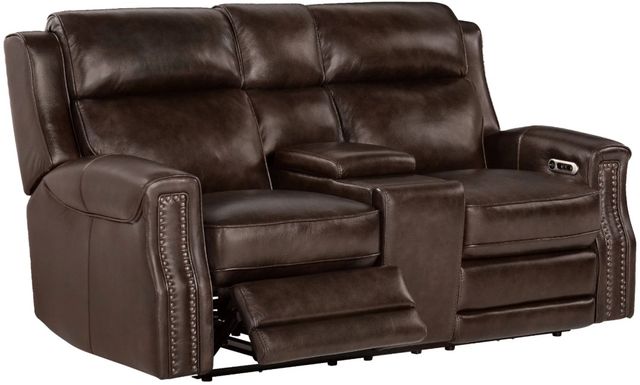 Parker House® Hensley Smooth Espresso Power Reclining Loveseat-1
