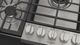 Fulgor Milano® Sofia 600 Series 30" Stainless Steel Pro Style Dual Fuel Cooktop-4