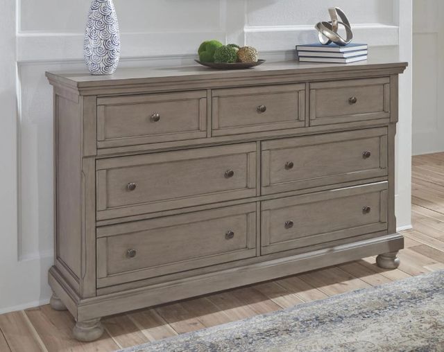 Signature Design by Ashley® Lettner Light Gray Dresser-2