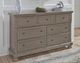 Signature Design by Ashley® Lettner Light Gray Dresser-2