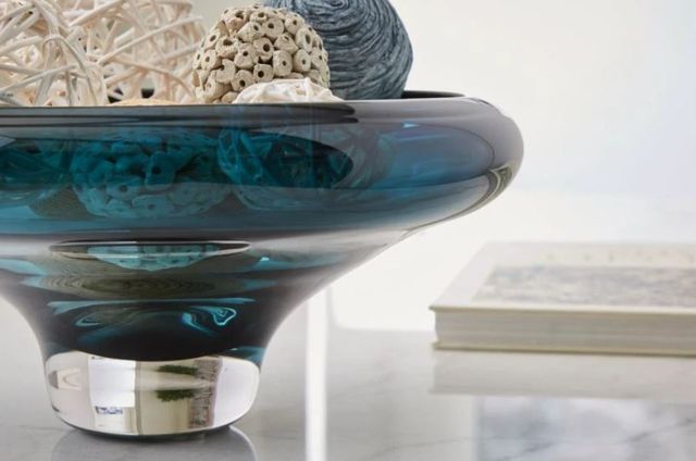 Signature Design by Ashley® Vallborough Teal Blue Bowl-1