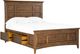 Magnussen Home® Bay Creek Toasted Nutmeg King Storage Panel Bed-0