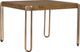 Hooker® Furniture Commerce and Market Light Caramel Dining Table with Sunlit Bronze Base-0