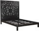 Porter International Designs Bali Black Queen Footbaord/Headboard-0