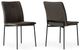 VIG Furniture Modrest Maggie 2-Piece Black/Brown Dining Chair Set-4