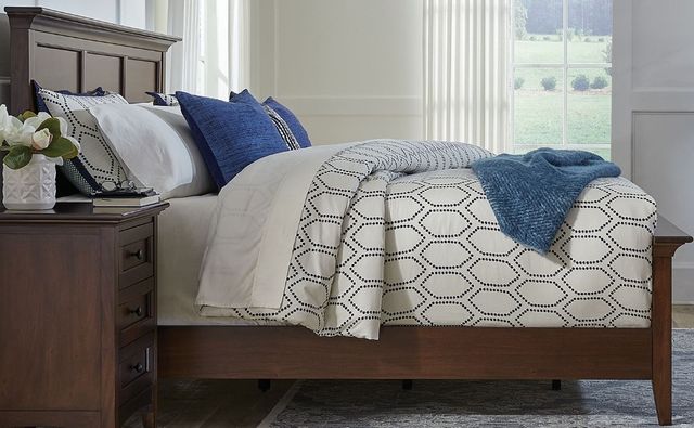 A-America® Westlake Cherry Brown King Panel Bed-2