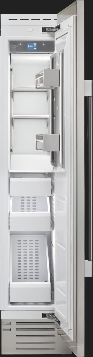 Fulgor Milano 18" 8.2 Cu. Ft. Stainless Steel Column Freezer-1