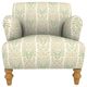 Best® Home Furnishings Customizable Erin & Ben Co. Emerson Fabric Stationary Chair with Honey Birch Legs-1