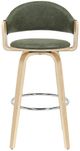 Armen Living Daxton Oak/Vintage Green Bar Stool-2