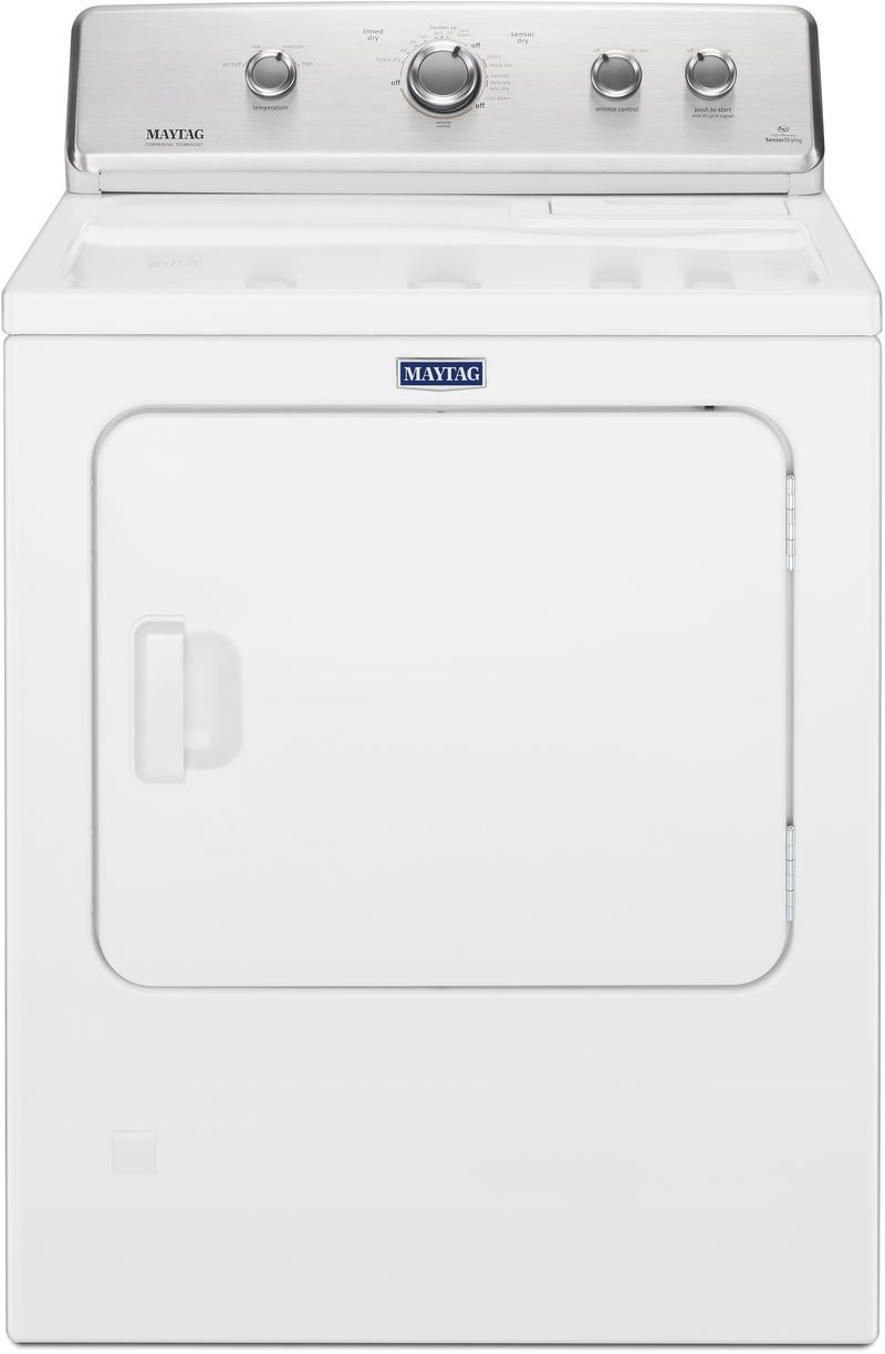 Maytag® 7.0 Cu. Ft. White Front Load Electric Dryer