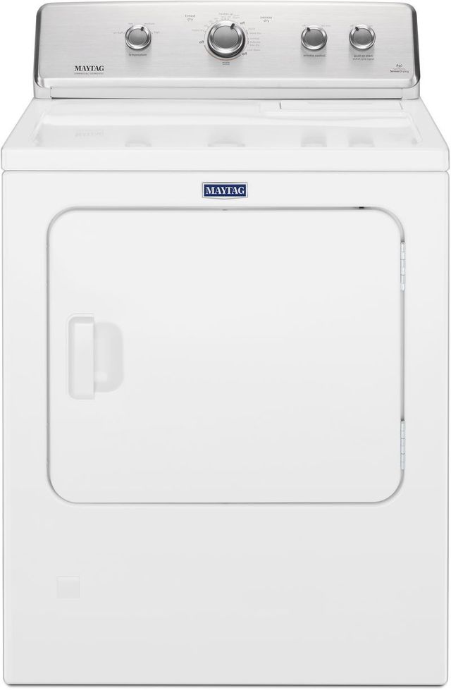 Maytag® 7.0 Cu. Ft. White Front Load Electric Dryer
