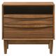 Armen Living Artemio Walnut Wood Nightstand-1