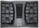 GE Profile™ 30" Stainless Steel Built-In Gas Downdraft Cooktop-0