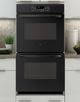 GE® 27" Electric Double Oven Built In-Black-2