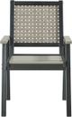 Signature Design by Ashley® Mount Valley Driftwood/Black Outdoor Arm Chair-1