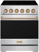 Thor Kitchen Gordon Ramsay Series 30" Stainless Steel Pro Style Electric Range with Precision Knob Control & Bronze Hardware-0