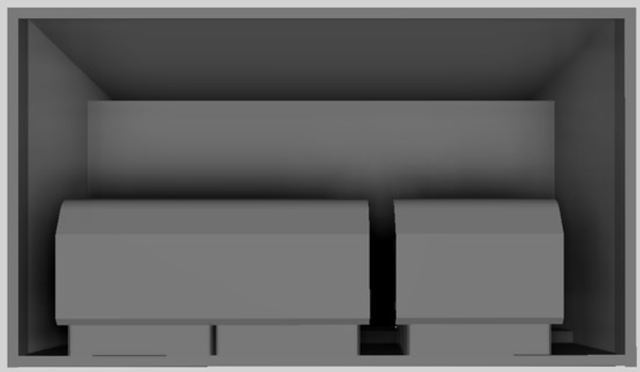 Vent-A-Hood® 42" Gunsmoke Euro-Style Wall Mounted Range Hood-3