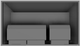 Vent-A-Hood® 42" Gunsmoke Euro-Style Wall Mounted Range Hood-3