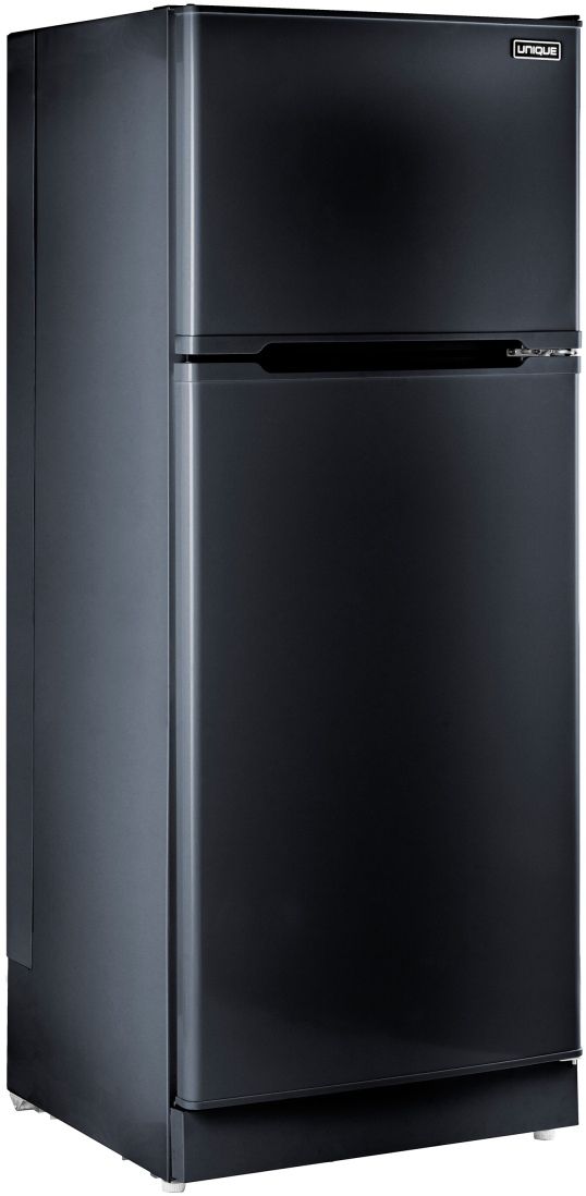 Unique® Appliances 28" 14 Cu. Ft. Midnight Black Propane Top Freezer Refrigerator-2