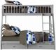 ACME Furniture Jason Gray Twin Over Full Youth Storage Bunk Bed with Storage-3
